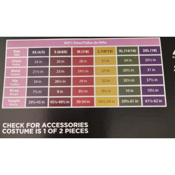 Morph Girls M (7/8) Purple Witch Dress and Hat Halloween Costume - Picture 7 of 7